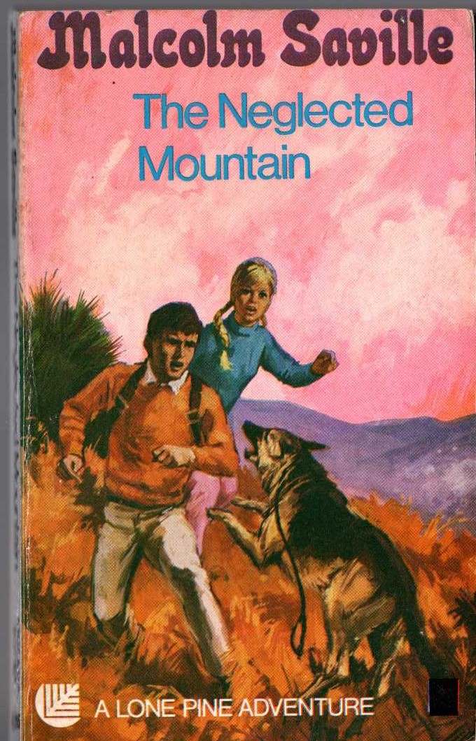 Malcolm Saville  THE NEGLECTED MOUNTAIN front book cover image