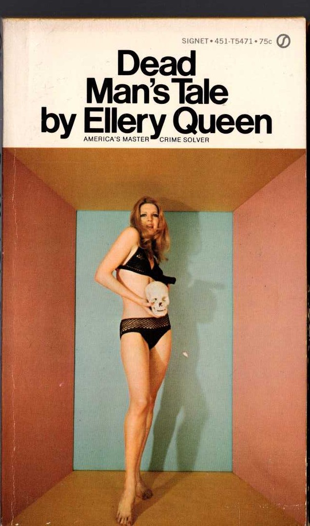 Ellery Queen  DEAD MAN'S TALE front book cover image