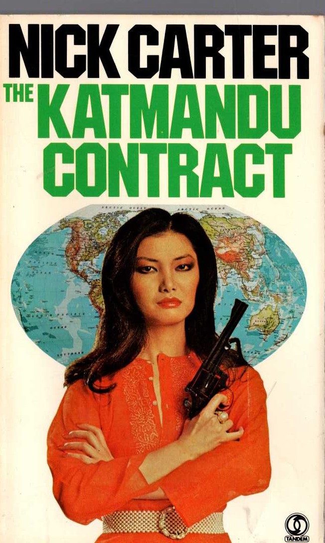 Nick Carter  THE KATMANDU CONTRACT front book cover image