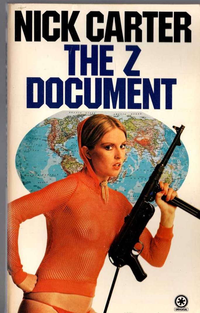 Nick Carter  THE Z DOCUMENT front book cover image