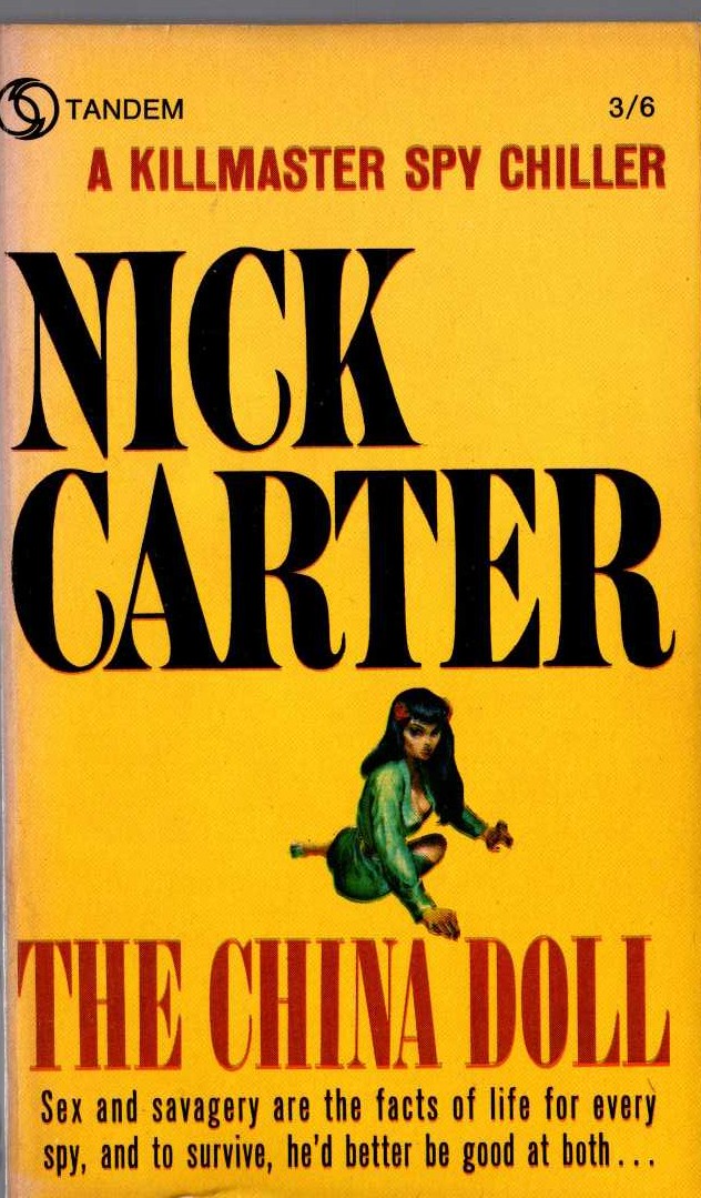 Nick Carter  THE CHINA DOLL front book cover image