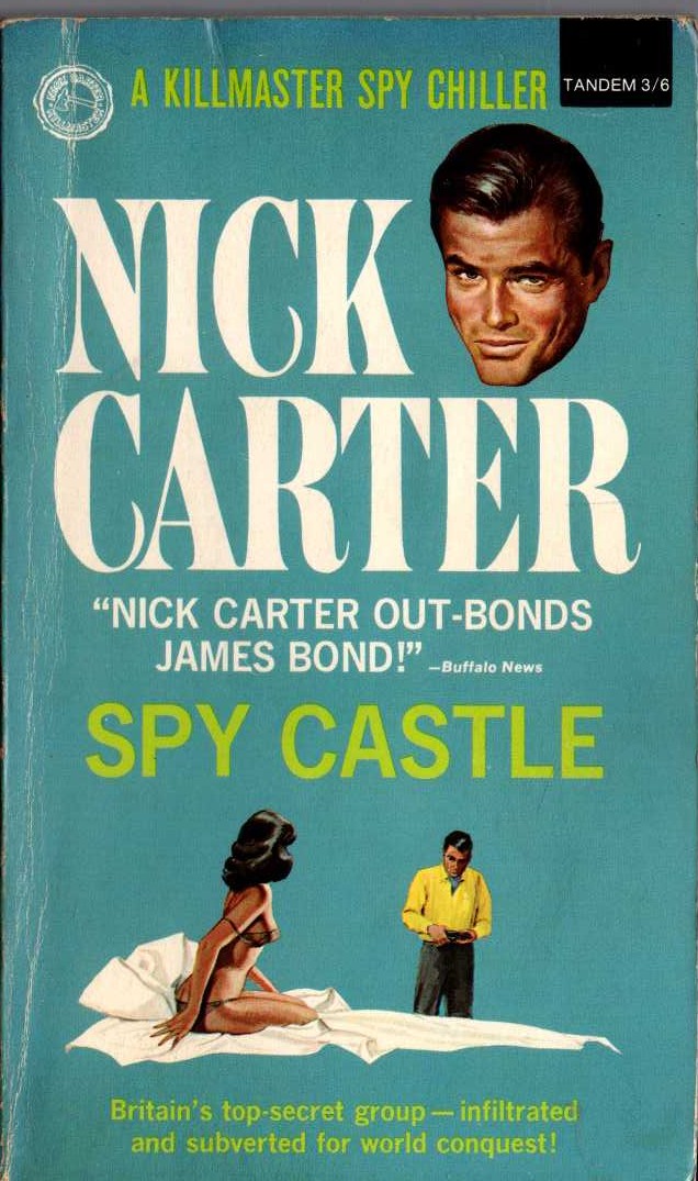 Nick Carter  SPY CASTLE front book cover image