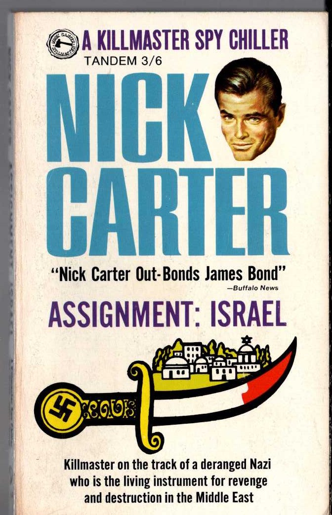 Nick Carter  ASSIGNMENT ISRAEL front book cover image