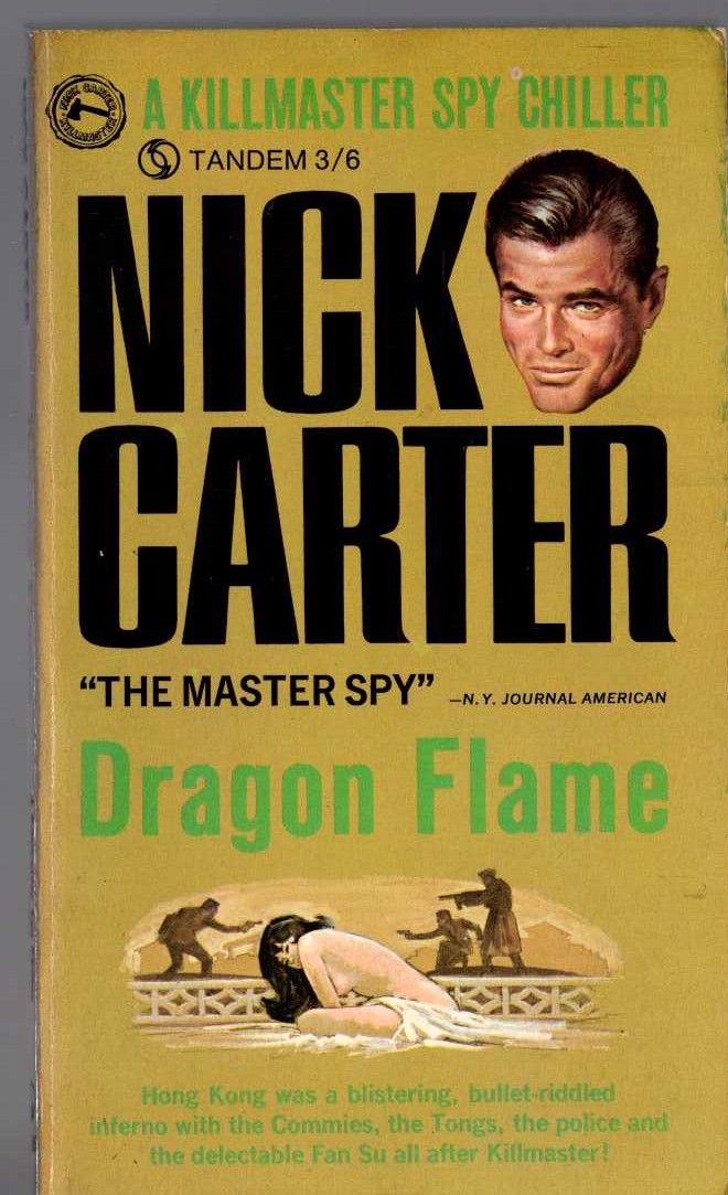 Nick Carter  DRAGON FLAME front book cover image