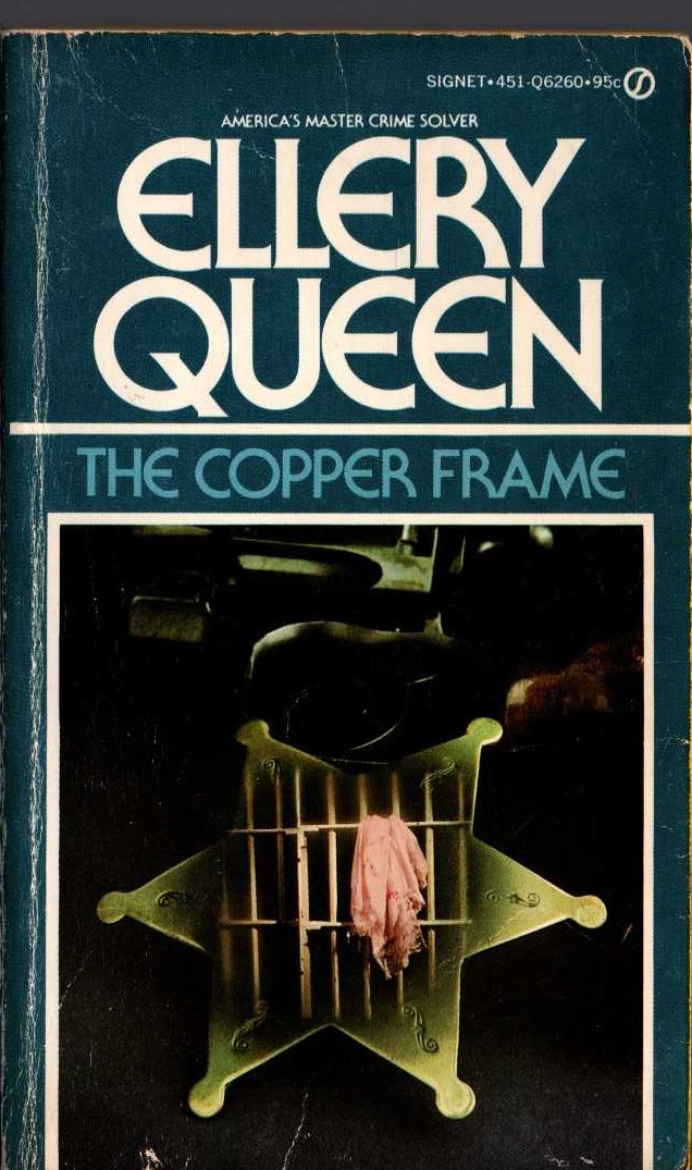 Ellery Queen  THE COPPER FRAME front book cover image