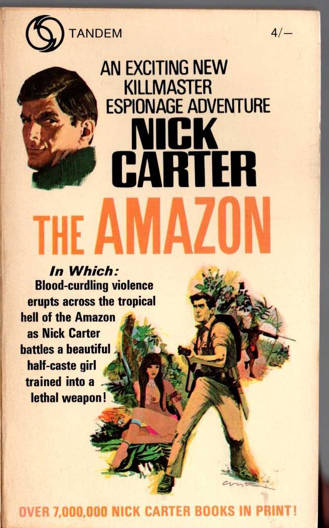 Nick Carter  THE AMAZON front book cover image