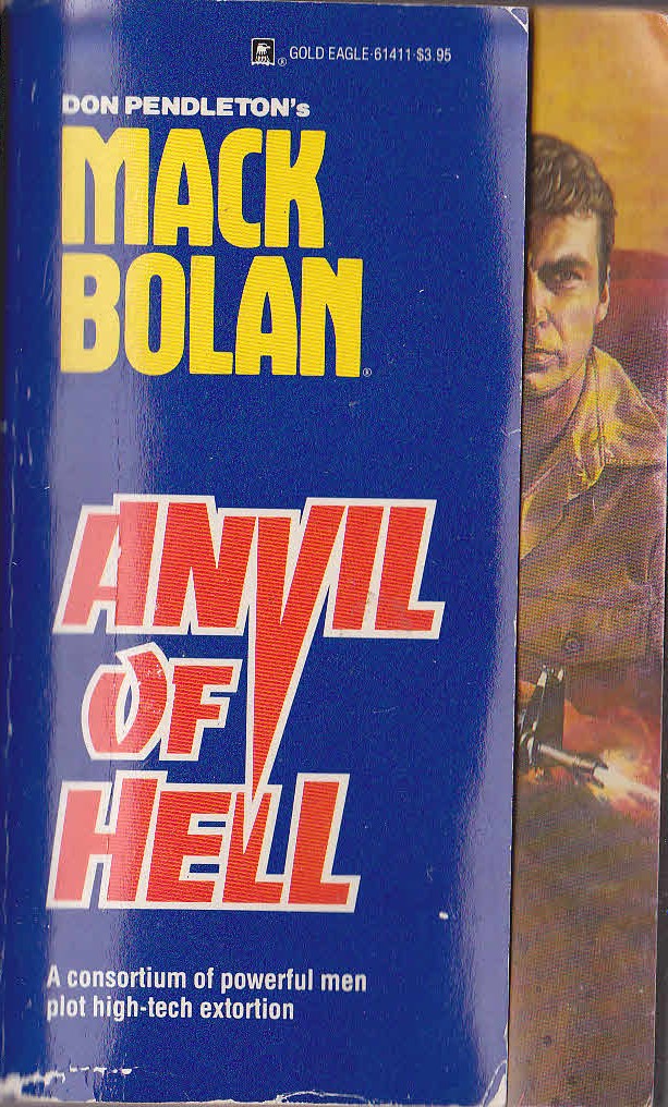 Don Pendleton  MACK BOLAN: ANVIL OF HELL front book cover image