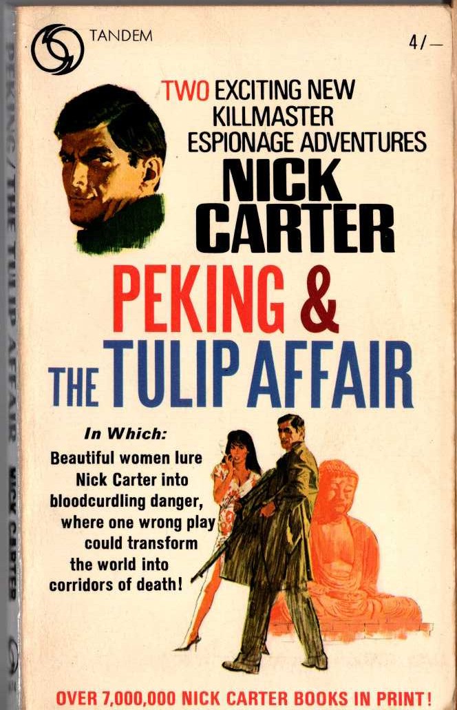 Nick Carter  PEKING: THE TULIP AFFAIR front book cover image
