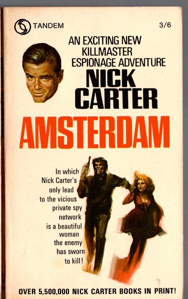 Nick Carter  AMSTERDAM front book cover image