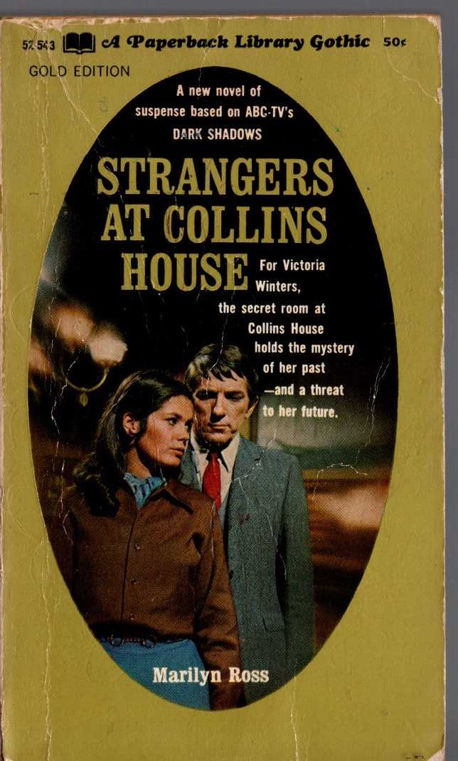 Marilyn Ross  STRANGERS AT COLLINS HOUSE front book cover image