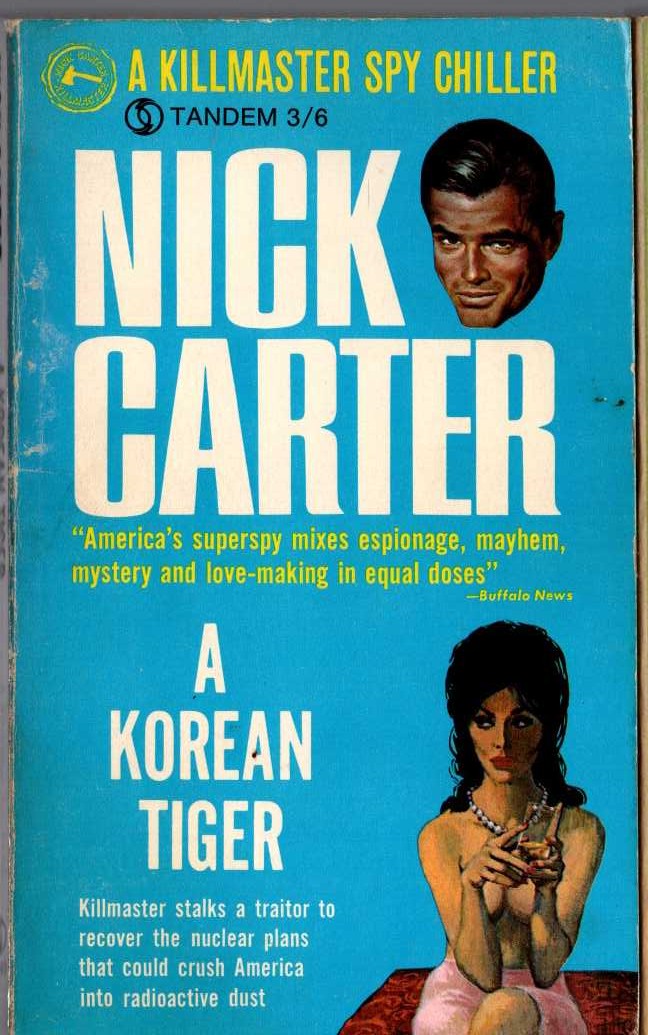 Nick Carter  A KOREAN TIGER front book cover image