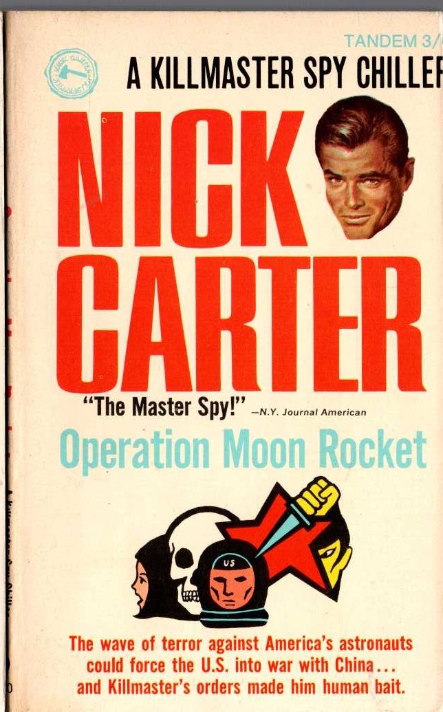 Nick Carter  OPERATION MOON ROCKET front book cover image