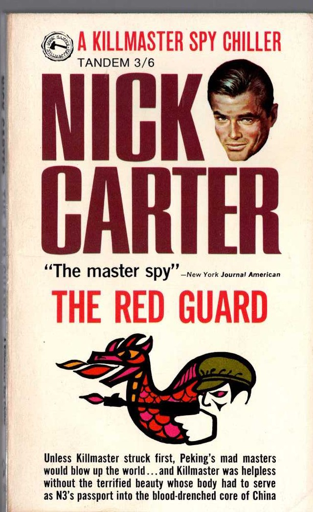 Nick Carter  THE RED GUARD front book cover image