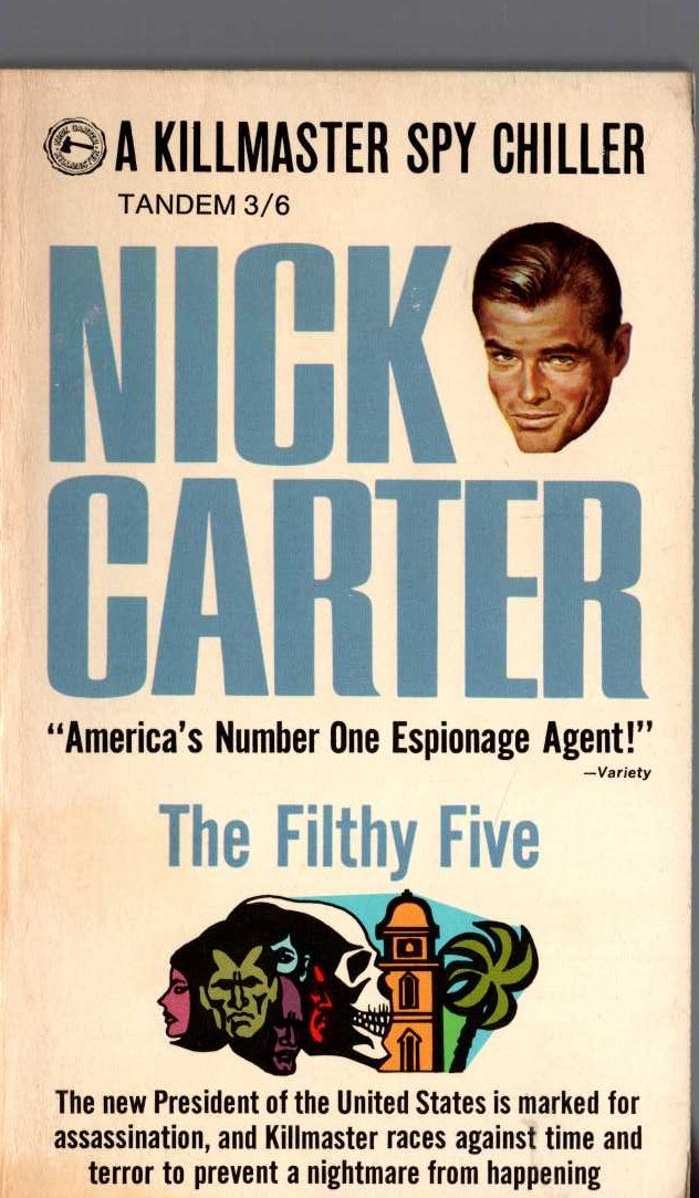 Nick Carter  THE FILTHY FIVE front book cover image