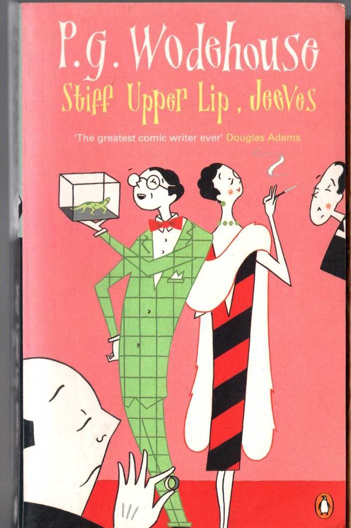 P.G. Wodehouse  STIFF UPPER LIP, JEEVES front book cover image