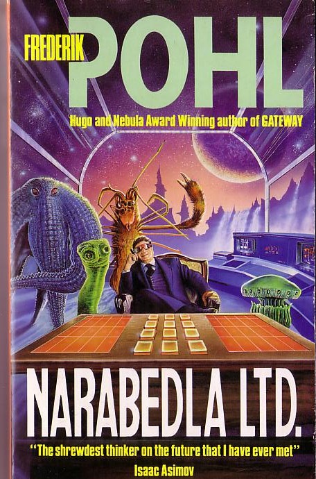 Frederik Pohl  NARABEDLA LTD. front book cover image