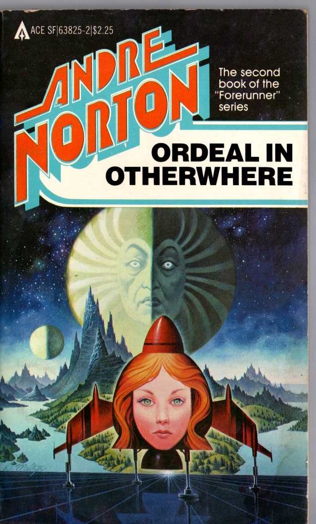 Andre Norton  ORDEAL IN OTHERWHERE front book cover image