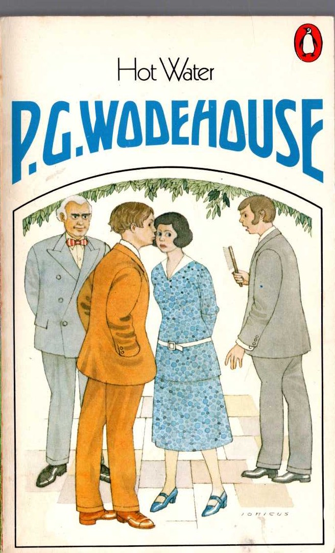 P.G. Wodehouse  HOT WATER front book cover image