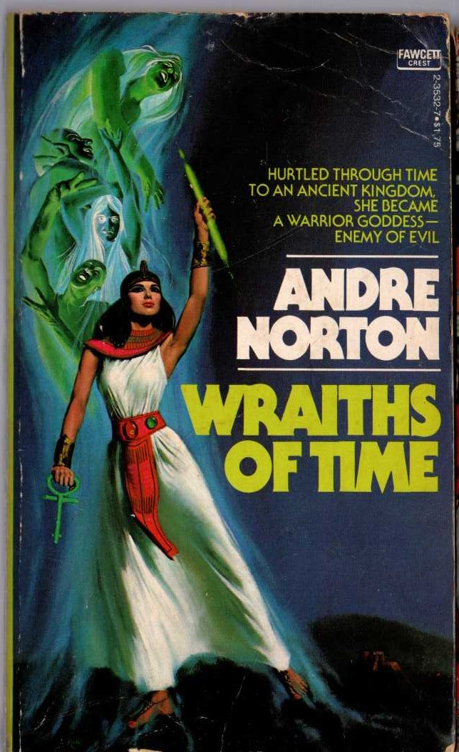 Andre Norton  WRAITHS OF TIME front book cover image