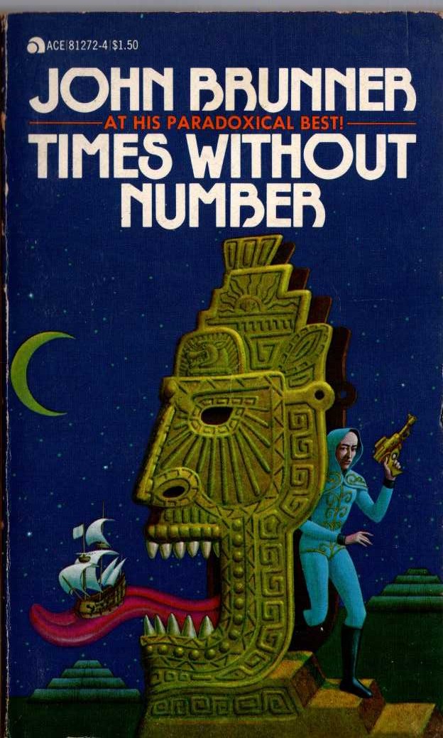 John Brunner  TIMES WITHOUT NUMBER front book cover image
