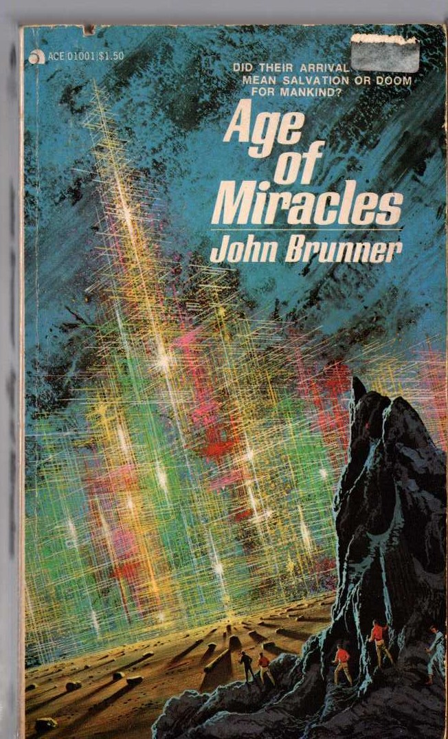John Brunner  AGE OF MIRACLES front book cover image