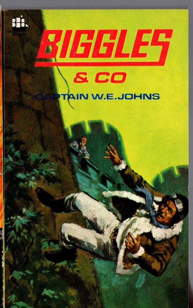 Captain W.E. Johns  BIGGLES & CO. front book cover image