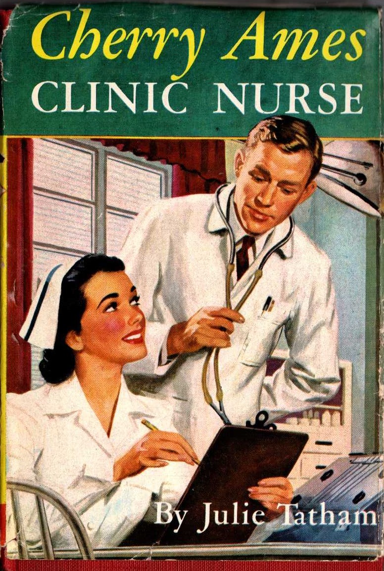 CHERRY AMES CLINIC NURSE front book cover image