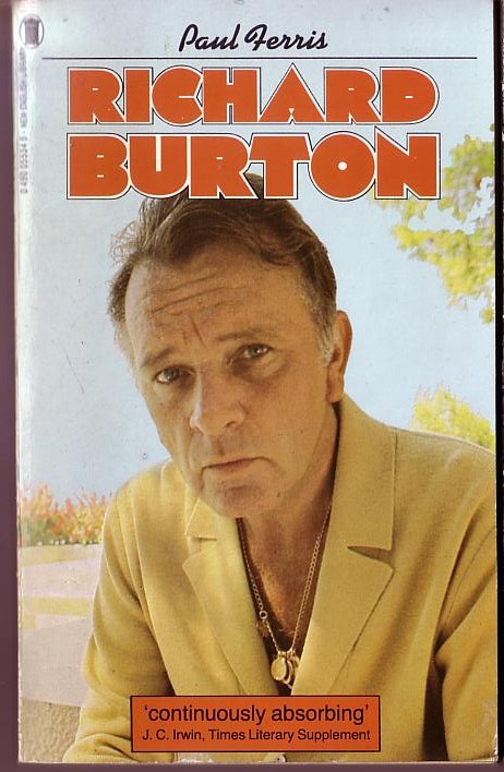 Paul Ferris  RICHARD BURTON front book cover image