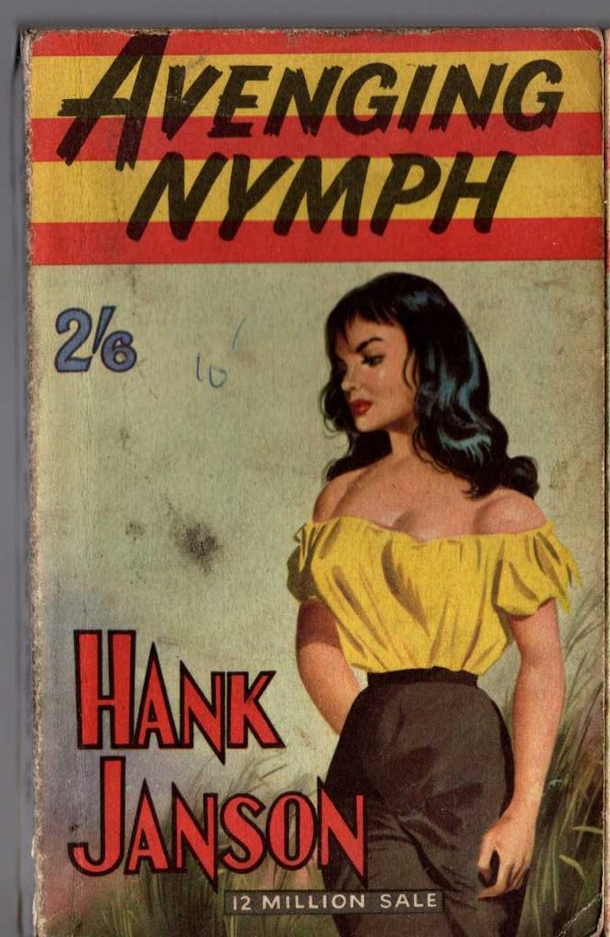 Hank Janson  AVENGING NYMPH front book cover image