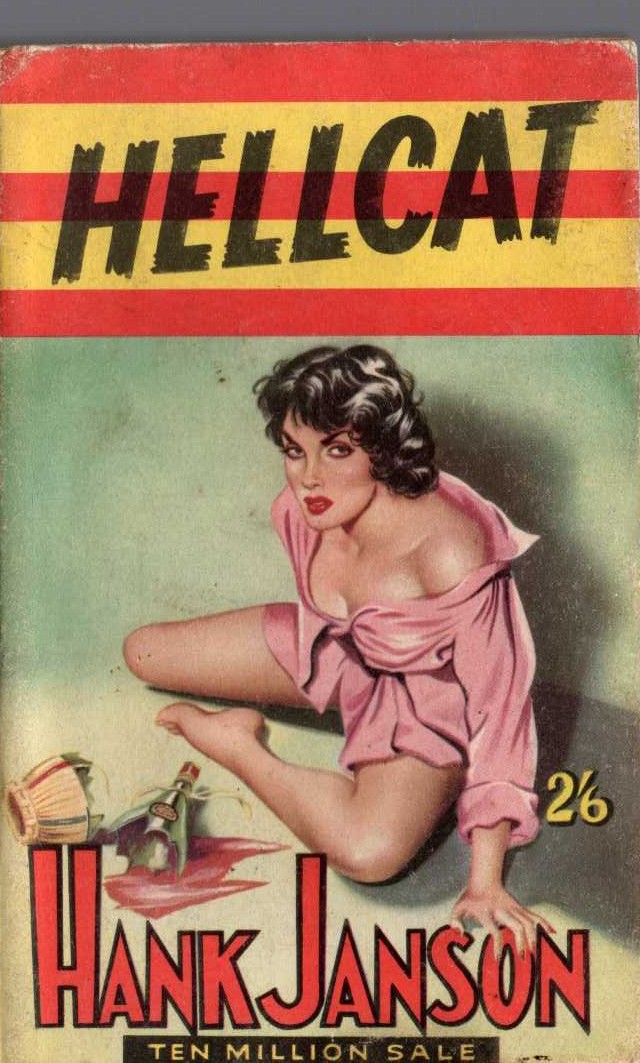 Hank Janson  HELLCAT front book cover image