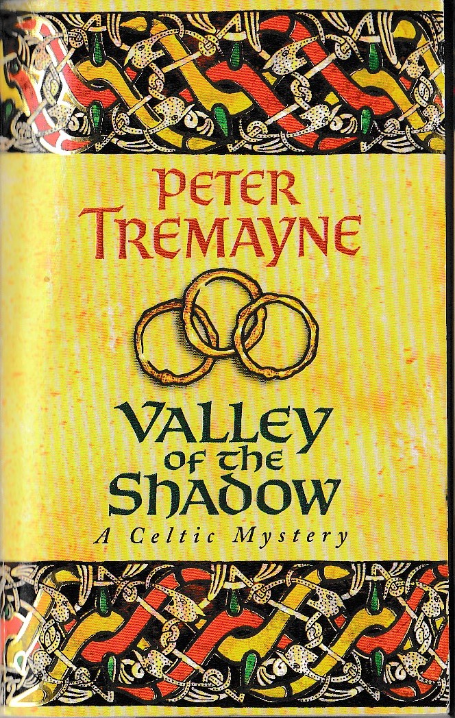 Peter Tremayne  VALLEY OF THE SHADOW front book cover image