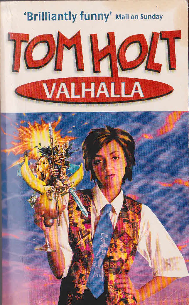 Tom Holt  VALHALLA front book cover image