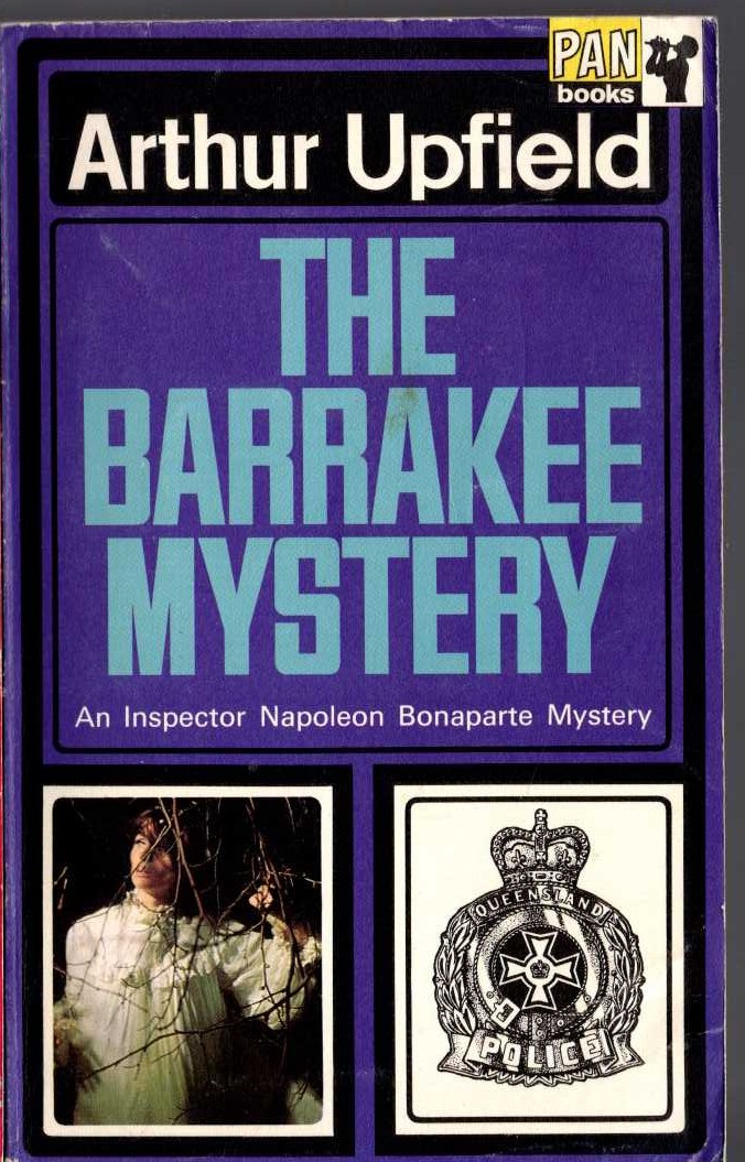 Arthur Upfield  THE BARRAKEE MYSTERY front book cover image