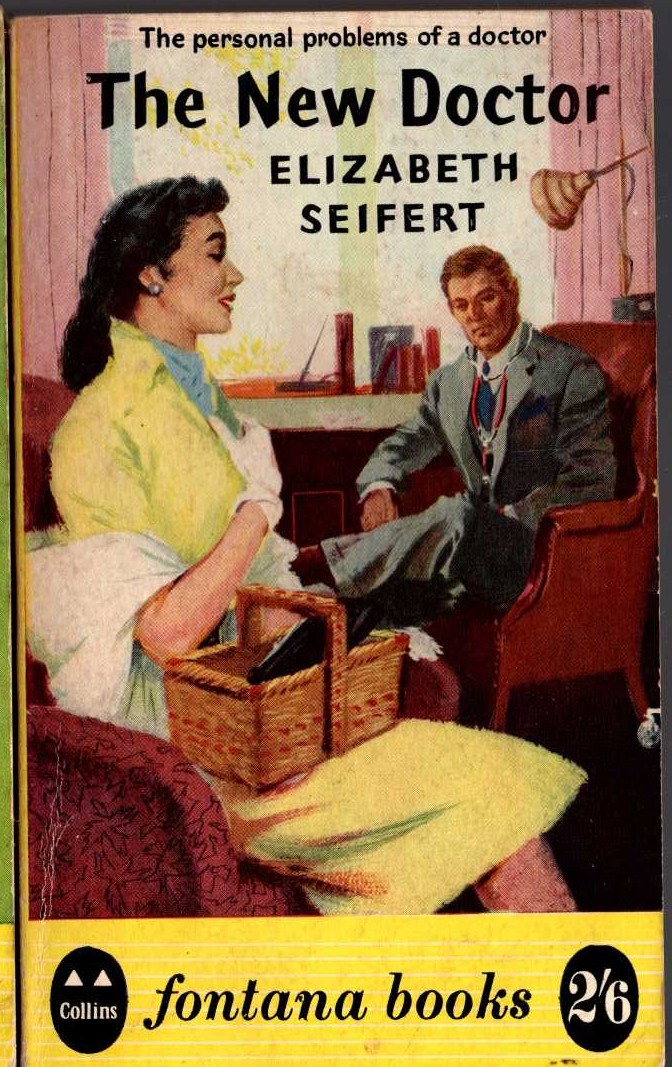 Elizabeth Seifert  THE NEW DOCTOR front book cover image