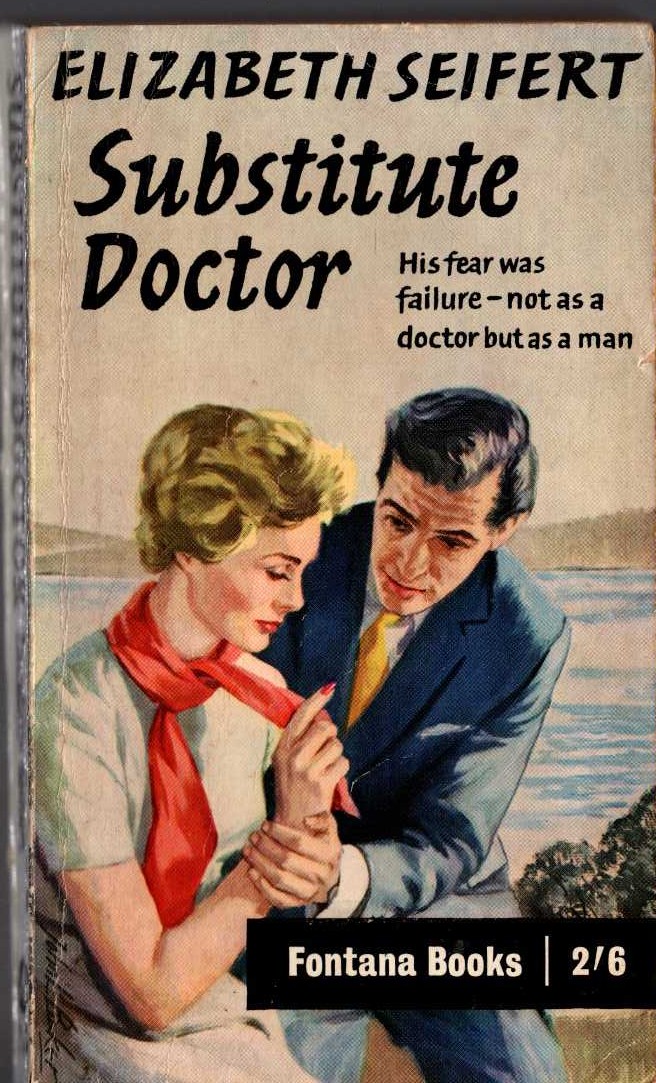 Elizabeth Seifert  SUBSTITUTE DOCTOR front book cover image