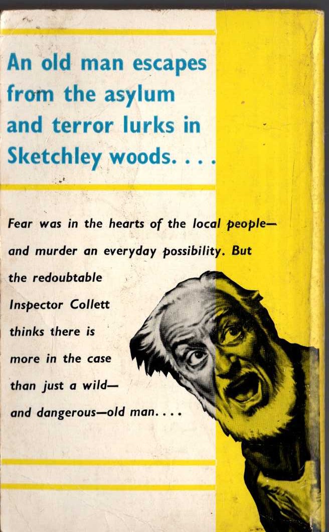 Edgar Wallace  THE COAT OF ARMS magnified rear book cover image