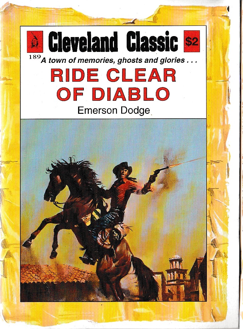Emerson Dodge  RIDE CLEAR OF DIABLO front book cover image