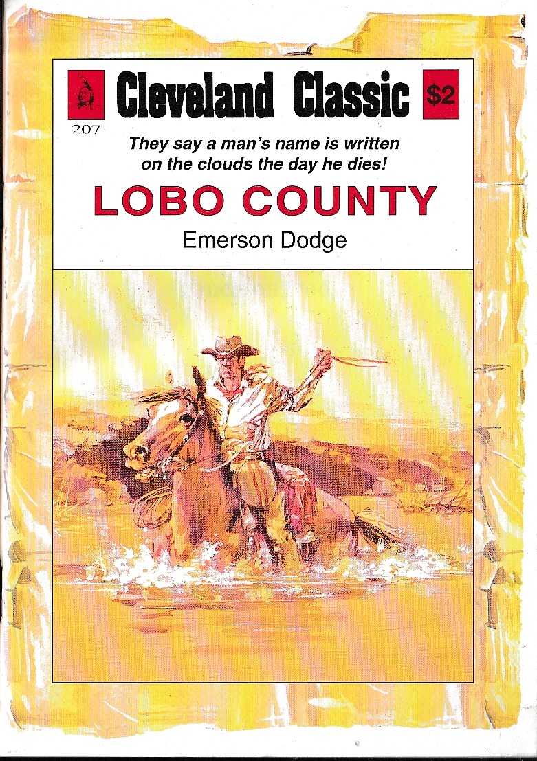 Emerson Dodge  LOBO COUNTY front book cover image