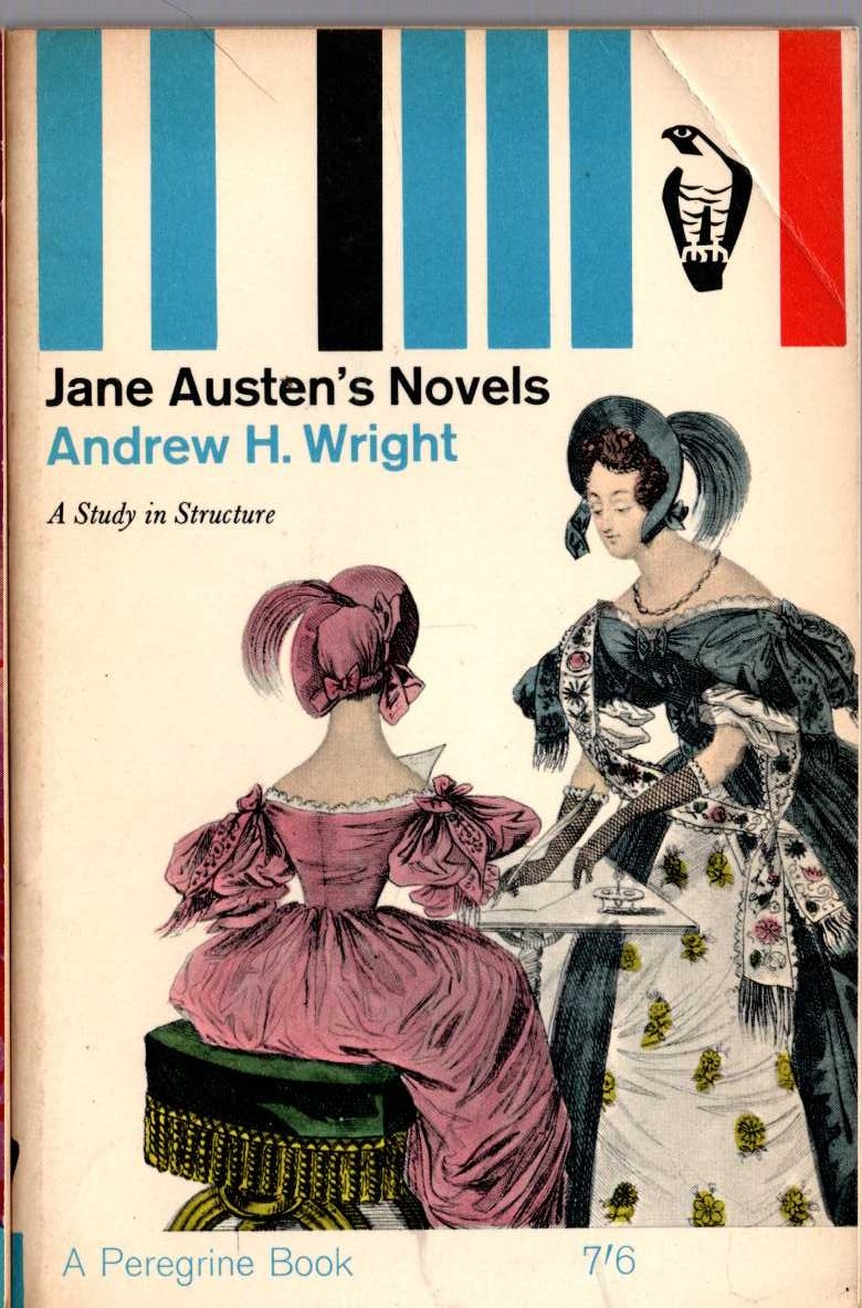 Andrew H. Wright  JANE AUSTEN'S NOVELS front book cover image