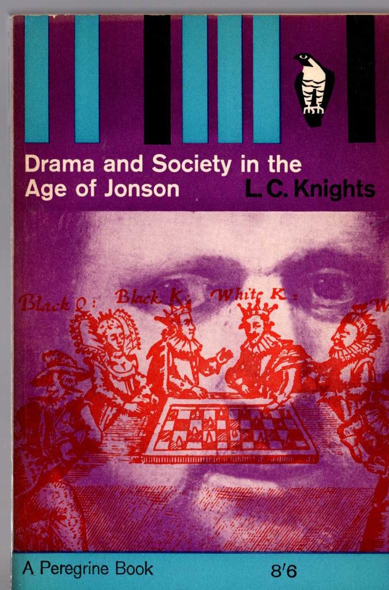 L.C. Knights  DRAMA AND SOCIETY IN THE AGE OF JONSON front book cover image