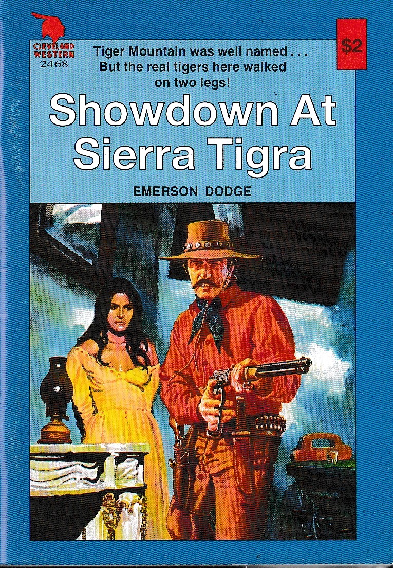 Emerson Dodge  SHOWDOWN AT SIERRA TIGRA front book cover image