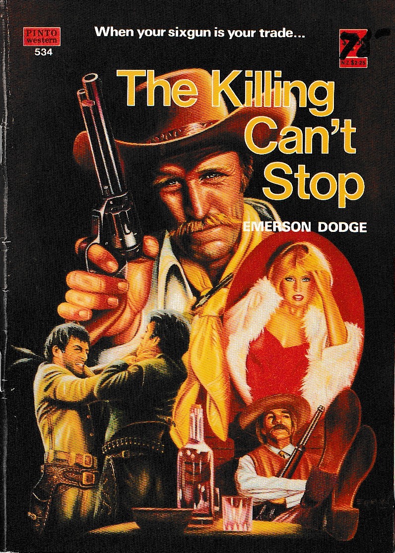 Emerson Dodge  THE KILLING CAN'T STOP front book cover image
