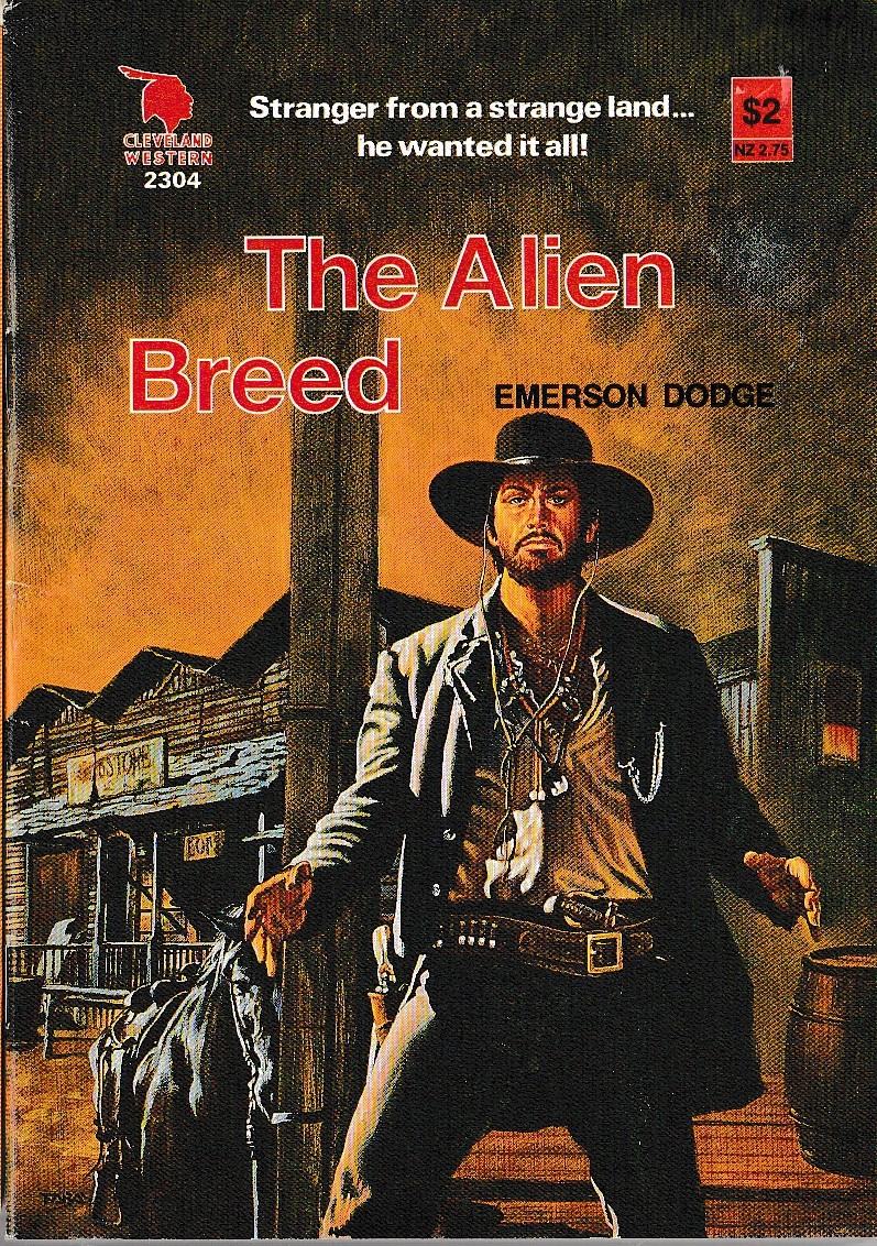 Emerson Dodge  THE ALIEN BREED front book cover image