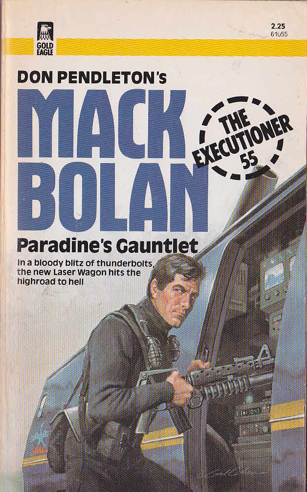 Don Pendleton  MACK BOLAN: PARADINE'S GAUNTLET front book cover image