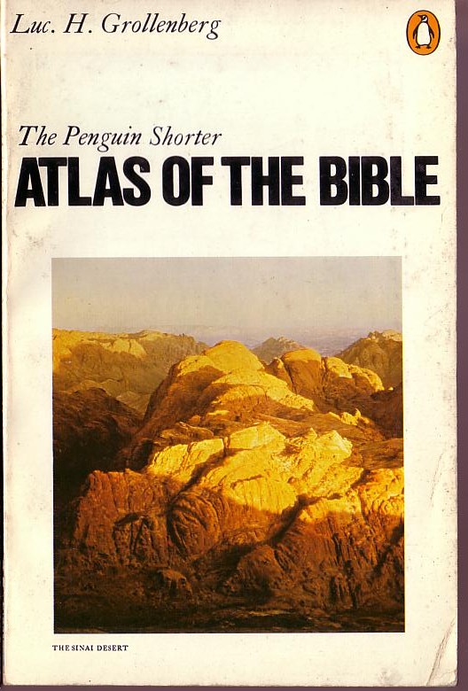 Luc. H. Grollenberg  THE PENGUIN SHORTER ATLAS OF THE BIBLE front book cover image