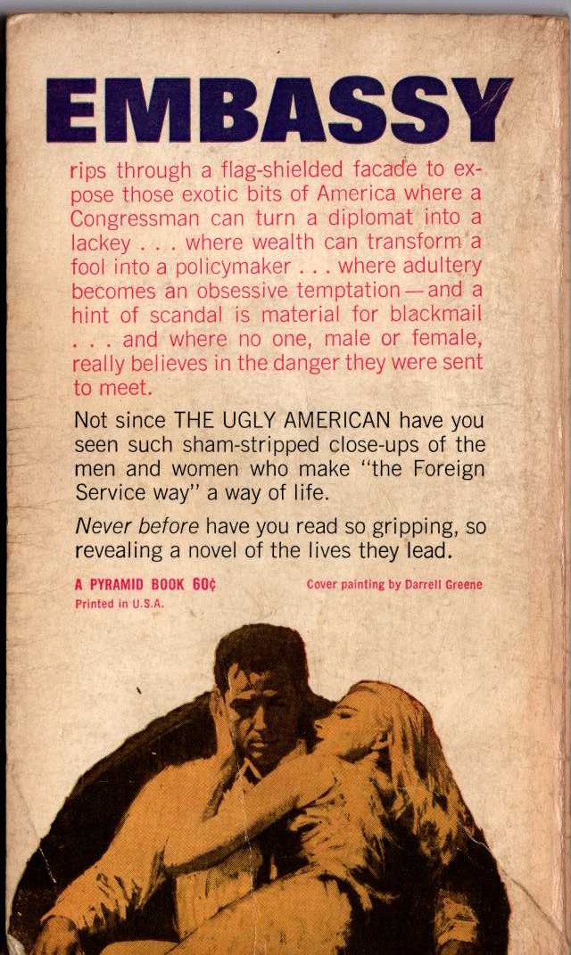Keith Laumer  EMBASSY magnified rear book cover image