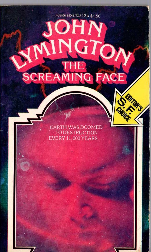 John Lymington  THE SCREAMING FACE front book cover image