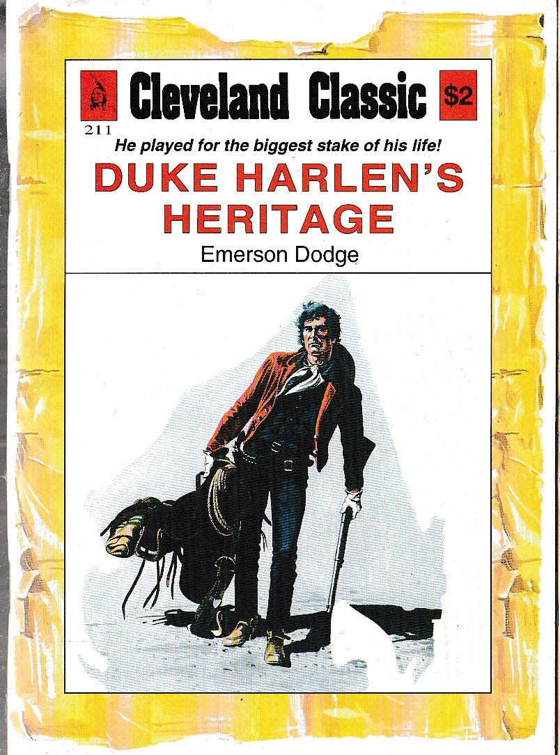 Emerson Dodge  DUKE HARLEN'S HERITAGE front book cover image