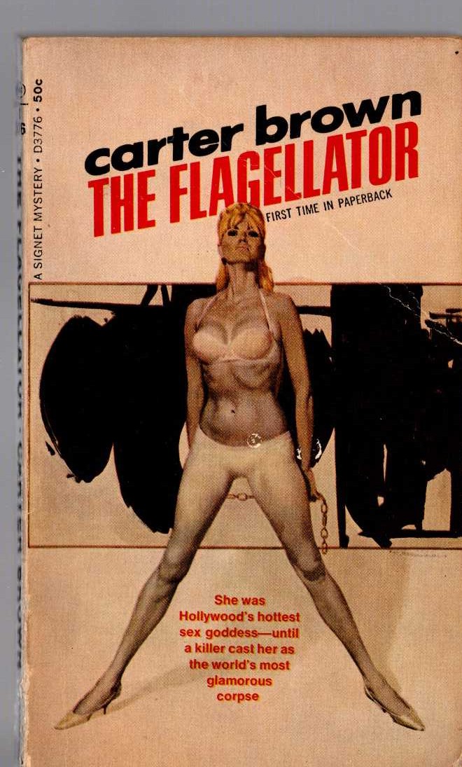 Carter Brown  THE FLAGELLATOR front book cover image