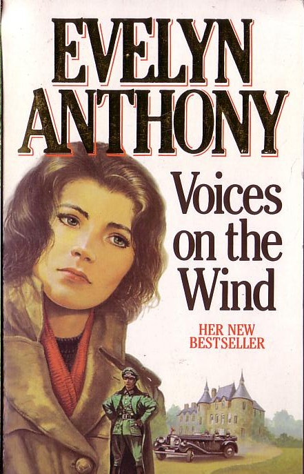 Evelyn Anthony  VOICES ON THE WIND front book cover image